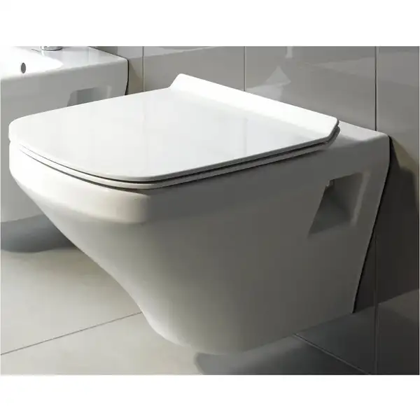Унитаз подвесной с крышкой Duravit DuraStyle (2551090000 +0063790000) фото 5 Aquada.com.ua