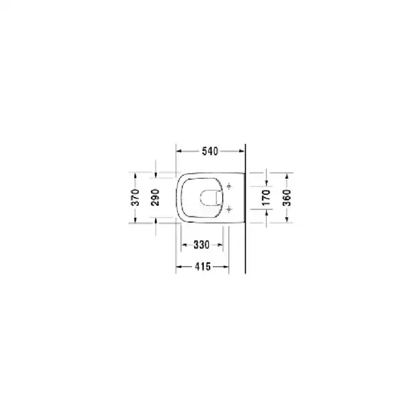 Унитаз подвесной с крышкой Duravit DuraStyle (2551090000 +0063790000) фото 6 Aquada.com.ua