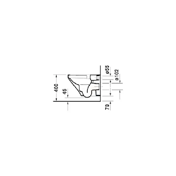 Унитаз подвесной с крышкой Duravit DuraStyle (2551090000 +0063790000) фото 7 Aquada.com.ua