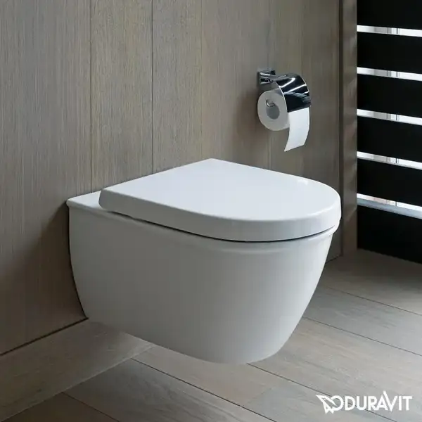 Унитаз подвесной Duravit Darling New Rimless (с сиденьем Soft Close HyGieneGlaze (2557092000+0069890000) фото 2 Aquada.com.ua Унитаз подвесной Duravit Darling New Rimless (с сиденьем Soft Close HyGieneGlaze (2557092000+0069890000) фото 2 Aquada.com.ua