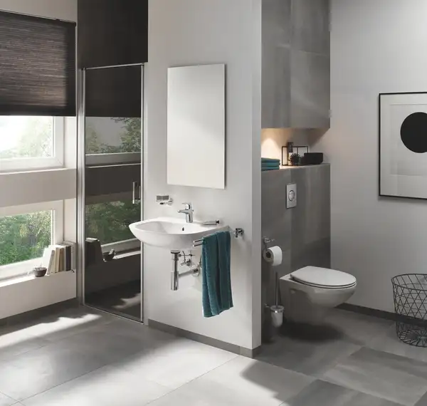 Унитаз подвесной Grohe Bau Ceramic, безоободковый (39427000) фото 7 Aquada.com.ua