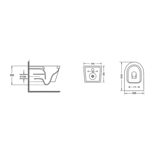 Унітаз підвісний Qtap Swan безобідковий з сідінням Slim Soft-close QT16335178W (QT16335178W) фото 2 Aquada.com.ua Унітаз підвісний Qtap Swan безобідковий з сідінням Slim Soft-close QT16335178W (QT16335178W) фото 2 Aquada.com.ua