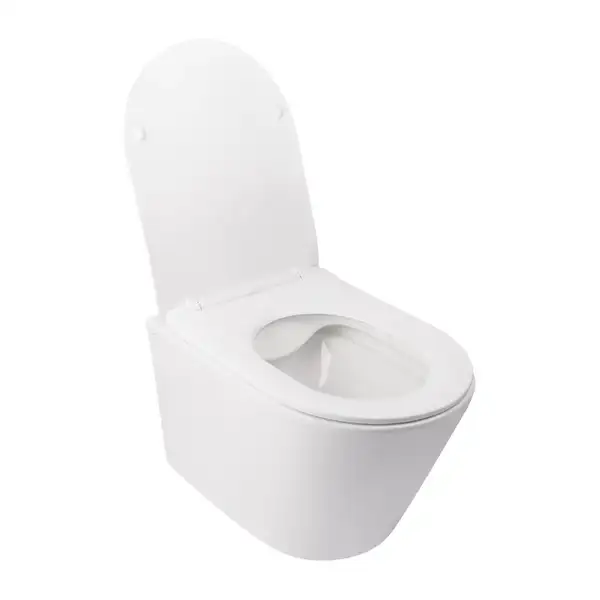 Унітаз підвісний Qtap Swan безобідковий з сідінням Slim Soft-close QT16335178W (QT16335178W) фото 3 Aquada.com.ua Унітаз підвісний Qtap Swan безобідковий з сідінням Slim Soft-close QT16335178W (QT16335178W) фото 3 Aquada.com.ua