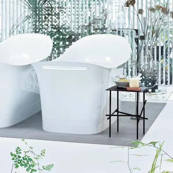 Ванна из минерального литья Axor (Hansgrohe) Urquiola 182 х 79,5 см (11440000) фото 2 Aquada.com.ua