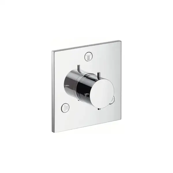 Запорный/переключающий вентиль Trio/Quattro Axor Starck X (цвет - хром) (10934000) фото 1 Aquada.com.ua