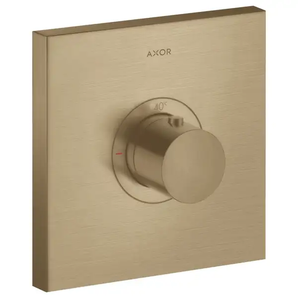 Термостат скрытого монтажа Axor ShowerSelect (цвет - матовая бронза) (36718140) фото 1 Aquada.com.ua