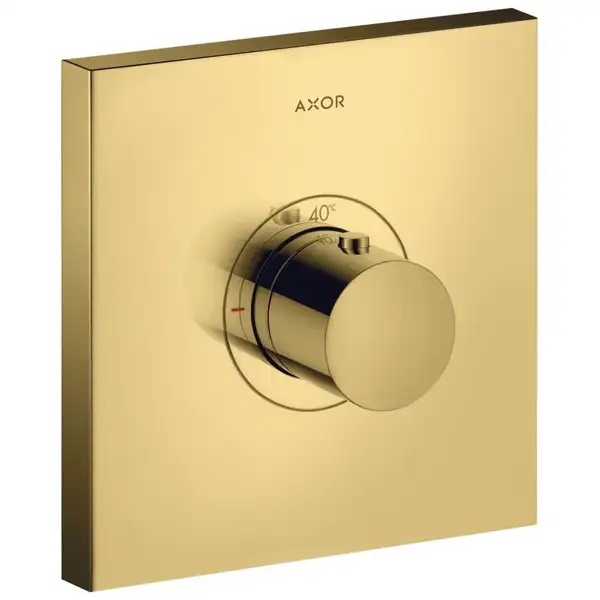 Термостат Axor ShowerSelect Highflow square прихованого монтажу, gold optic (36718990)
