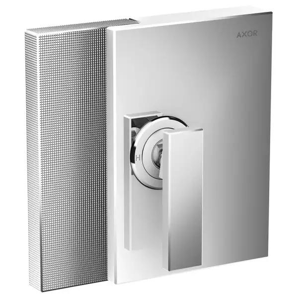 Смеситель для душа, алмазная резка Axor Edge (цвет - хром) (46651000) фото 1 Aquada.com.ua Смеситель для душа, алмазная резка Axor Edge (цвет - хром) (46651000) фото 1 Aquada.com.ua