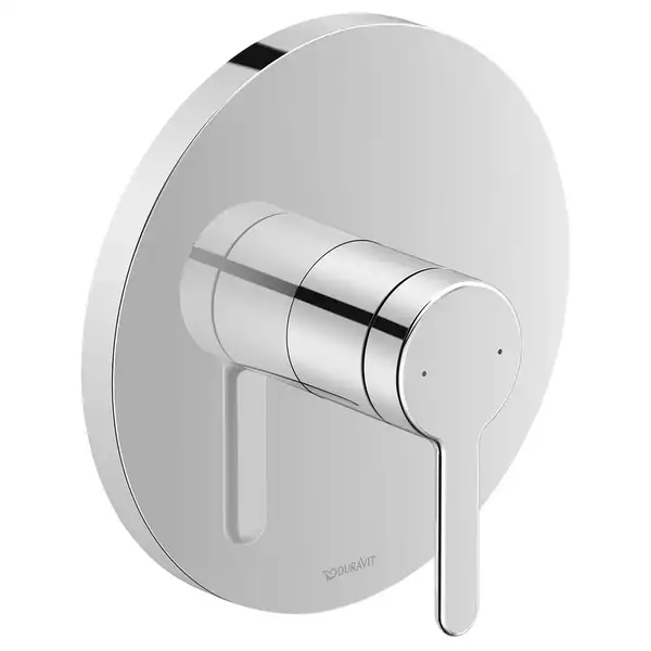 Смеситель для душа скрытого монтажа Duravit C.1 (цвет - хром) (C14210010010) фото 1 Aquada.com.ua