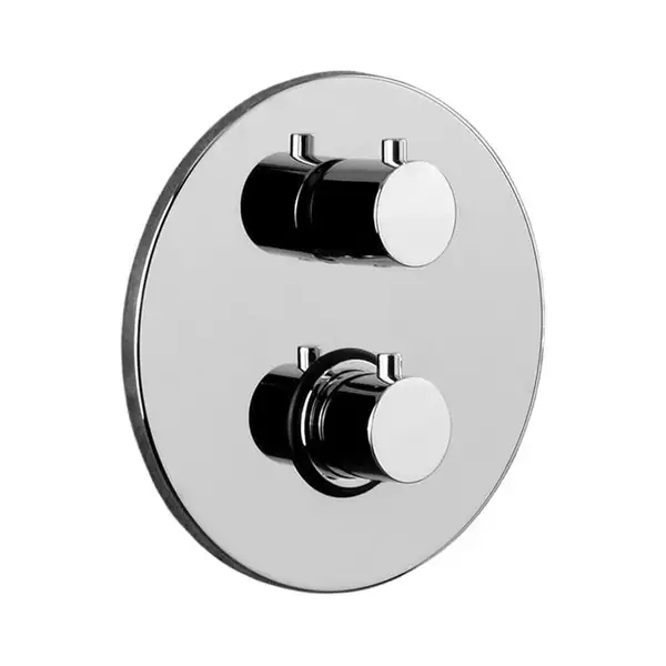 Смеситель для душа с термостатом Paffoni Light (цвет - хром) (LIQ018CR) фото 1 Aquada.com.ua