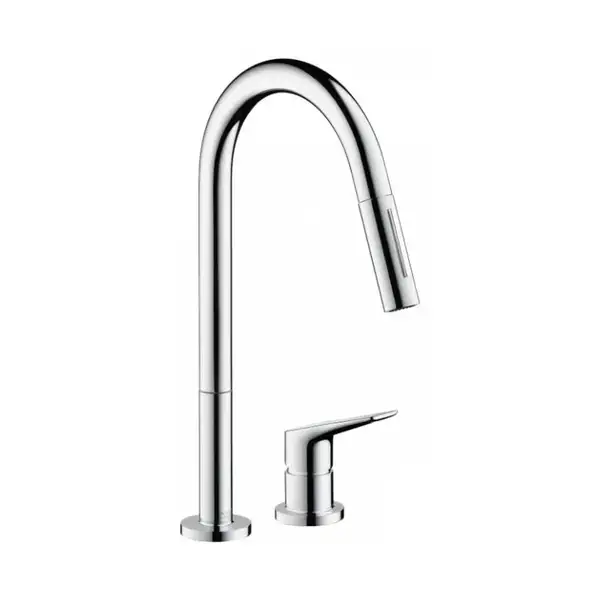 Смеситель для кухни, на 2 отверстия Axor Citterio M (цвет - хром) (34822000) фото 1 Aquada.com.ua Смеситель для кухни, на 2 отверстия Axor Citterio M (цвет - хром) (34822000) фото 1 Aquada.com.ua