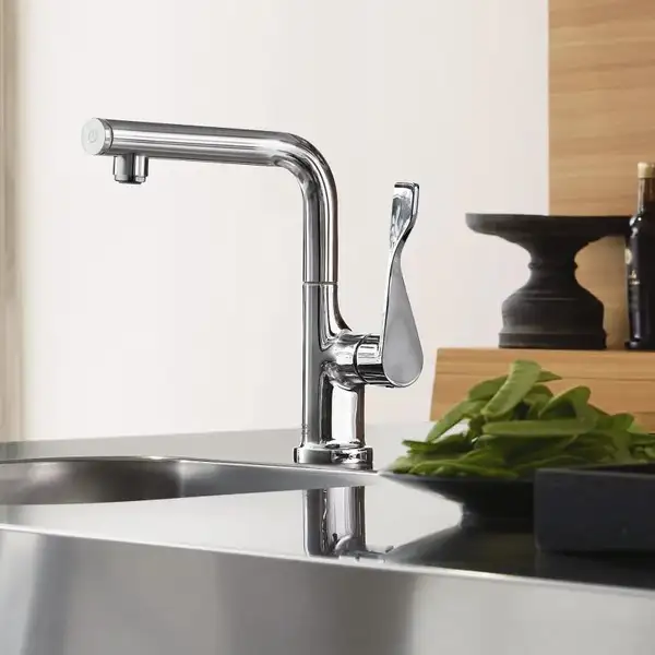 Смеситель для кухни однорычажный Axor Citterio(цвет - хром) (39860000) фото 2 Aquada.com.ua Смеситель для кухни однорычажный Axor Citterio(цвет - хром) (39860000) фото 2 Aquada.com.ua