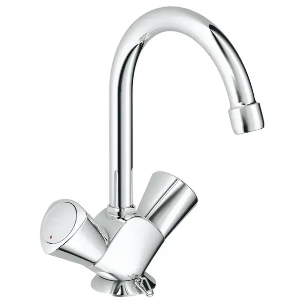 Смеситель для кухни с цепочкой Grohe Costa S (цвет - хром) (21338001) фото 1 Aquada.com.ua