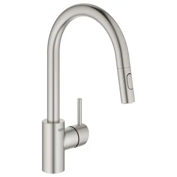 Смеситель для кухни Grohe Concetto (цвет - сталь) (31483DC2) фото 1 Aquada.com.ua