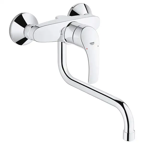 GROHE Одноважільний змішувач для мийки Eurosmart  (32224002) фото 1 Aquada.com.ua