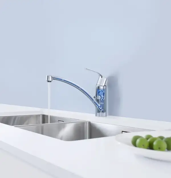 GROHE Смеситель для кухни, однорычажный Eurosmart New (3328120E) фото 3 Aquada.com.ua
