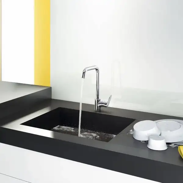 Hansgrohe Focus 260 Кухонный смеситель, стальной (31820800)