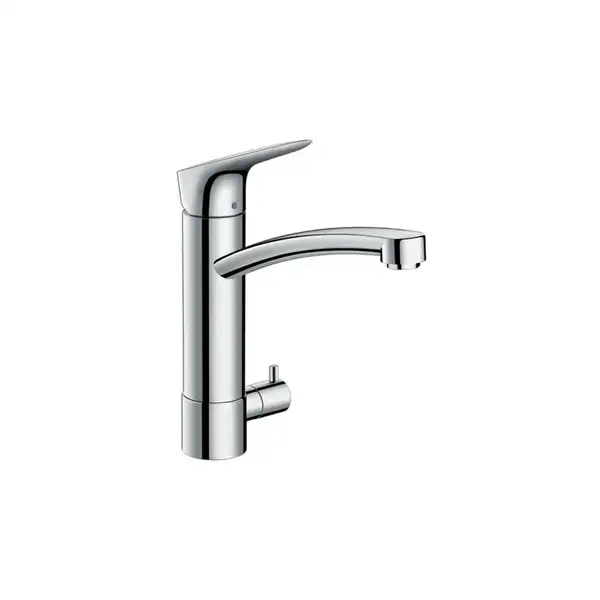 Смеситель для кухни, однорычажный Hansgrohe Logis (цвет - хром), с запорным вентилем для посудомоечной машины (71834000) фото 1 Aquada.com.ua Смеситель для кухни, однорычажный Hansgrohe Logis (цвет - хром), с запорным вентилем для посудомоечной машины (71834000) фото 1 Aquada.com.ua