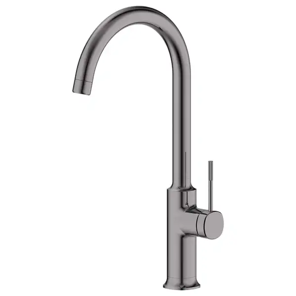 Смеситель для кухни Imprese Brenta (цвет - граф. хром) (ZMK091908150) фото 1 Aquada.com.ua
