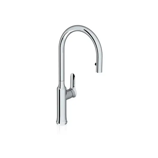 Смеситель кухонный Ravak Classic с выдвижным носиком (X070078) фото 1 Aquada.com.ua