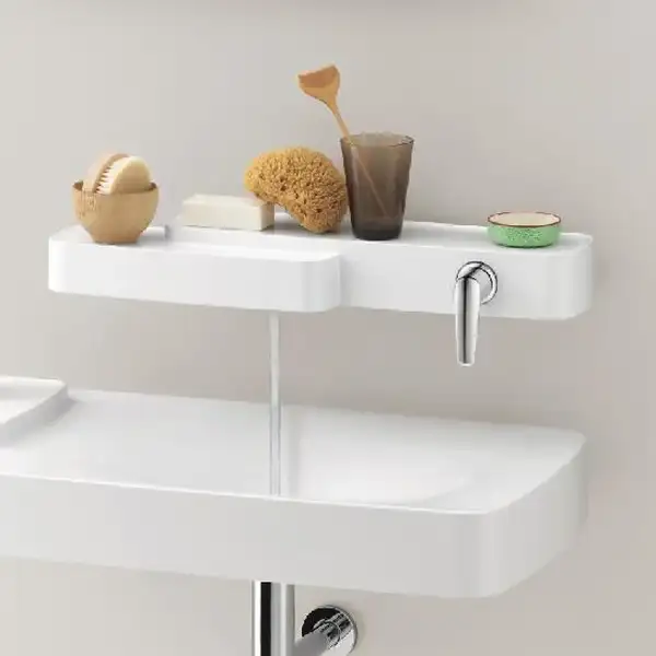 Смеситель для раковины Axor Bouroullec, однорычажный (19132400) фото 3 Aquada.com.ua