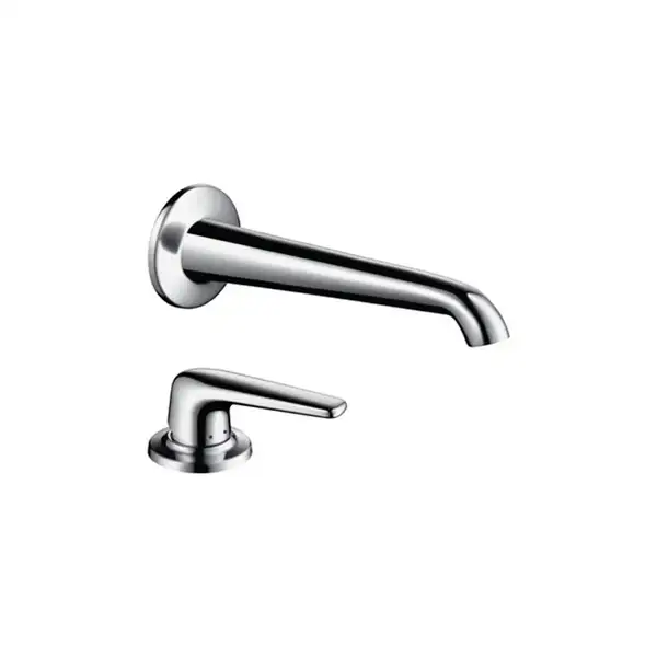Смеситель для раковины Axor Bouroullec, однорычажный, настенный излив (19137000) фото 1 Aquada.com.ua