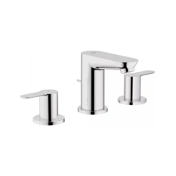Grohe BauEdge Смеситель для раковины на 3 отверстия (20197000) фото 1 Aquada.com.ua
