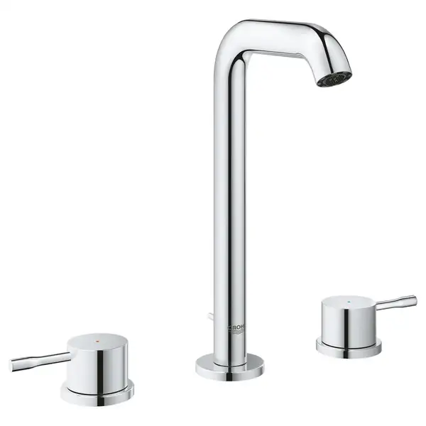 Смеситель для раковины Grohe Essence L-Size (цвет - хром), с донным клапаном (20299001) фото 1 Aquada.com.ua