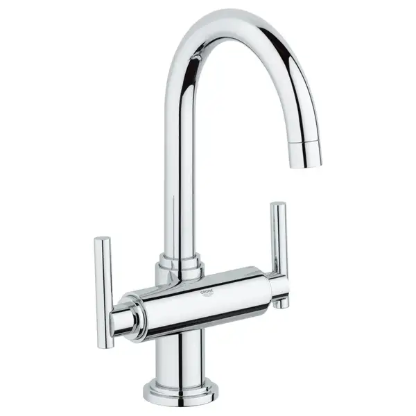 Grohe Atrio Смеситель для раковины на одно отверстие, L-Size (21022000) фото 1 Aquada.com.ua Grohe Atrio Смеситель для раковины на одно отверстие, L-Size (21022000) фото 1 Aquada.com.ua