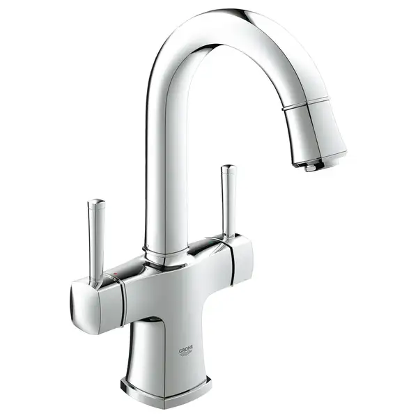 Grohe Grandera Смеситель для раковины, с двумя рукоятками L-Size (21107000) фото 1 Aquada.com.ua Grohe Grandera Смеситель для раковины, с двумя рукоятками L-Size (21107000) фото 1 Aquada.com.ua