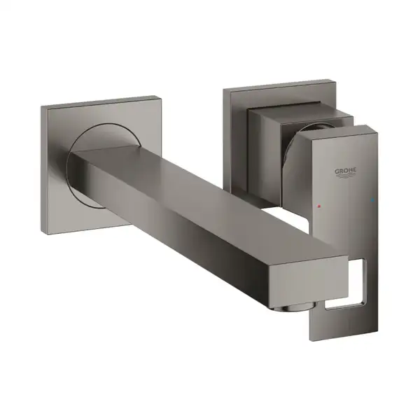 Змішувач для умивальника Grohe Eurocube M-Size зовнішня частина, матовий графіт (23447AL0)