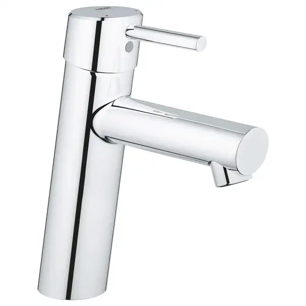 Смеситель для раковины Grohe Concetto (цвет - хром), без донного клапана (23451001) фото 1 Aquada.com.ua