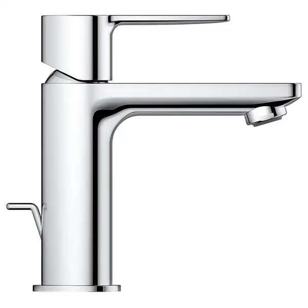 Смеситель однорычажный для раковины Grohe Lineare DN 15 XS-Size (цвет - хром) с доным клапаном (32109001) фото 9 Aquada.com.ua