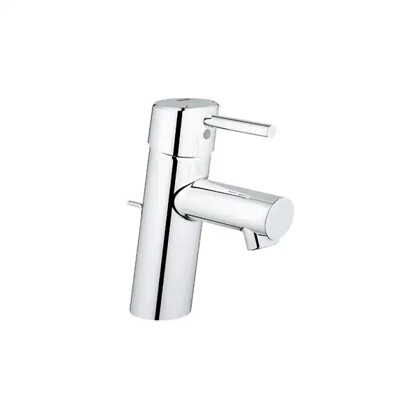 Смеситель однорычажный для раковины Grohe Concetto DN 15 S-Size (цвет - хром) с донным клапаном (3220410E) фото 1 Aquada.com.ua