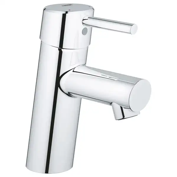 Смеситель для раковины Grohe Concetto (цвет - хром), без донного клапана (3224010E) фото 1 Aquada.com.ua