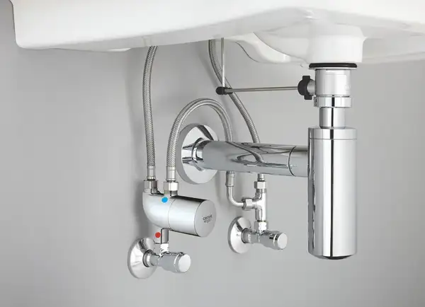 Grohe Grohtherm Micro Термостат под раковину, хром (34487000) Grohe Grohtherm Micro Термостат под раковину, хром (34487000)