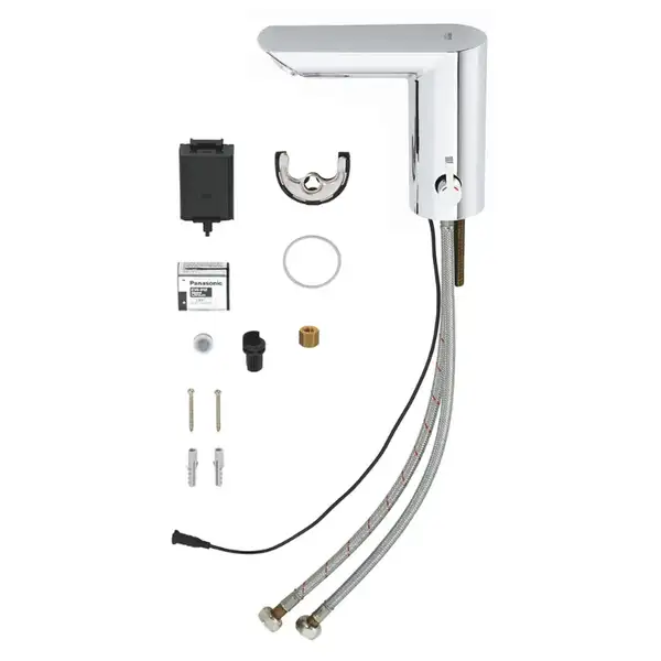 Grohe Bau Cosmopolitan E 6V Смеситель для умывальника, хром (36451000)