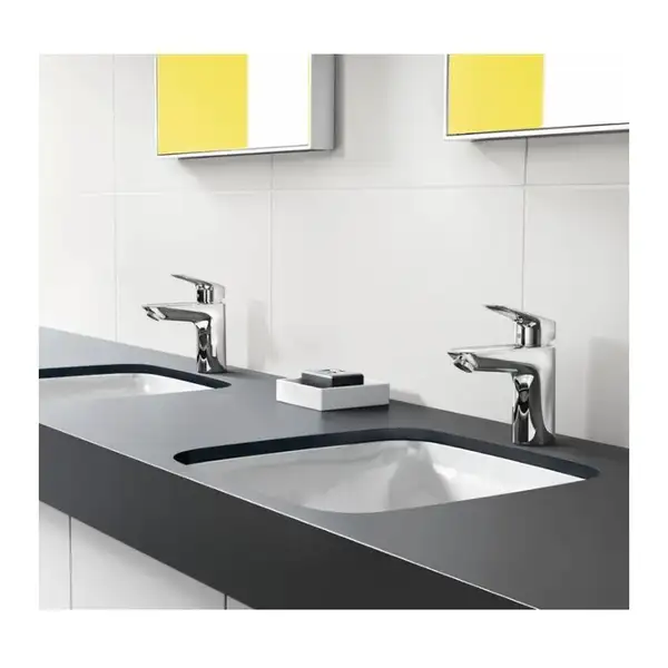 Hansgrohe Logis 100 Змішувач для умивальника, хром (71100000) Hansgrohe Logis 100 Змішувач для умивальника, хром (71100000)