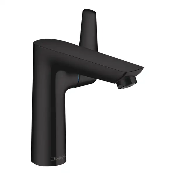 Смеситель для раковины Hansgrohe Talis E (цвет - чёрный матовый), с донным клапаном (71754670) фото 1 Aquada.com.ua