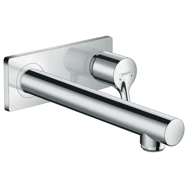 Смеситель для раковины настенный Hansgrohe Talis S (цвет - хром) излив 225 мм (72111000) фото 1 Aquada.com.ua Смеситель для раковины настенный Hansgrohe Talis S (цвет - хром) излив 225 мм (72111000) фото 1 Aquada.com.ua