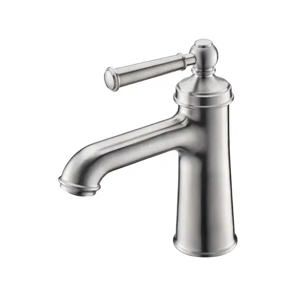 Смеситель для раковины Imprese Hydrant (цвет - brushed nickel) (ZMK031806010) фото 1 Aquada.com.ua