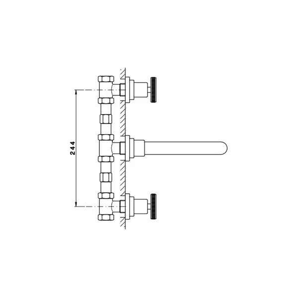 Смеситель для раковины Nicolazzi Arena (3307CR44) фото 2 Aquada.com.ua Смеситель для раковины Nicolazzi Arena (3307CR44) фото 2 Aquada.com.ua