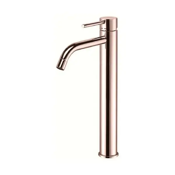 Смеситель для раковины высокий Paffoni Light (цвет - Rose) (LIG081ROSE) фото 1 Aquada.com.ua