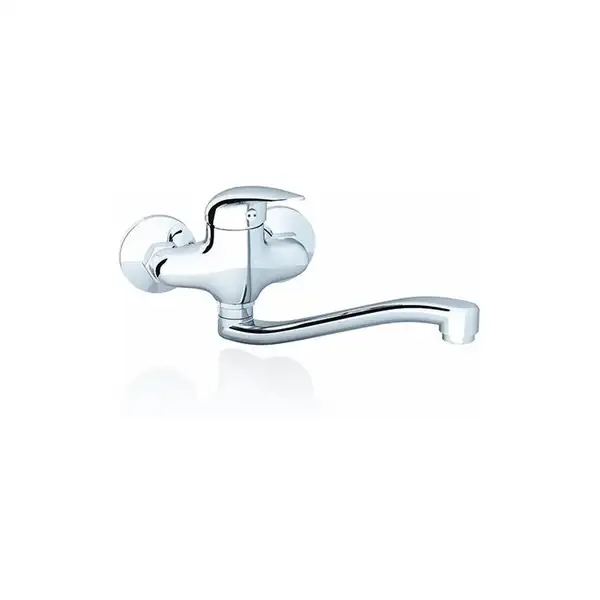 RAVAK Настенный смеситель для умывальника 100 мм SN 041.00/100 (X070007) фото 2 Aquada.com.ua
