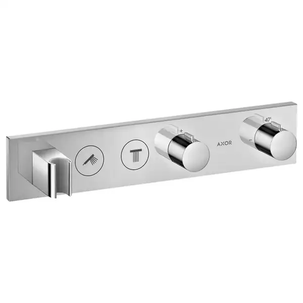 Термостат для скрытого монтажа Axor ShowerSolutions 460/90 на 2 потребителя (цвет - хром) (18355000) фото 1 Aquada.com.ua Термостат для скрытого монтажа Axor ShowerSolutions 460/90 на 2 потребителя (цвет - хром) (18355000) фото 1 Aquada.com.ua