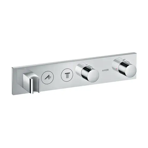 Термостат для душу Axor Showersolutions Select 600/90 на 2 функції, хром (18355000) Термостат для душу Axor Showersolutions Select 600/90 на 2 функції, хром (18355000)