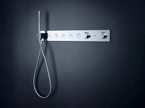 Термостат для скрытого монтажа Axor ShowerSolutions 670/90 на 5 потребителей (цвет - хром) (18358000) фото 2 Aquada.com.ua Термостат для скрытого монтажа Axor ShowerSolutions 670/90 на 5 потребителей (цвет - хром) (18358000) фото 2 Aquada.com.ua