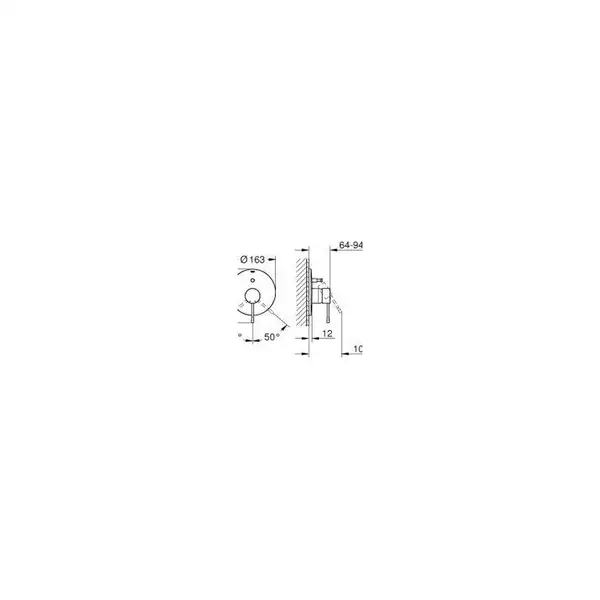 Смеситель для ванны Grohe Essence (цвет - хром) (19285001) фото 3 Aquada.com.ua