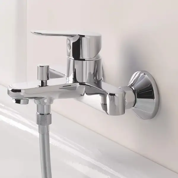 Смеситель для ванны Grohe BauEdg (цвет - хром) (23334000) фото 2 Aquada.com.ua
