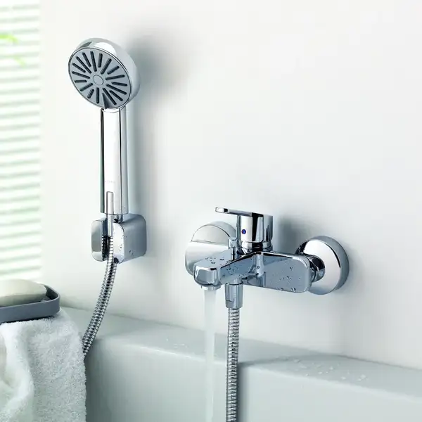 Смеситель для ванны Grohe BauEdg (цвет - хром) (23334000) фото 4 Aquada.com.ua